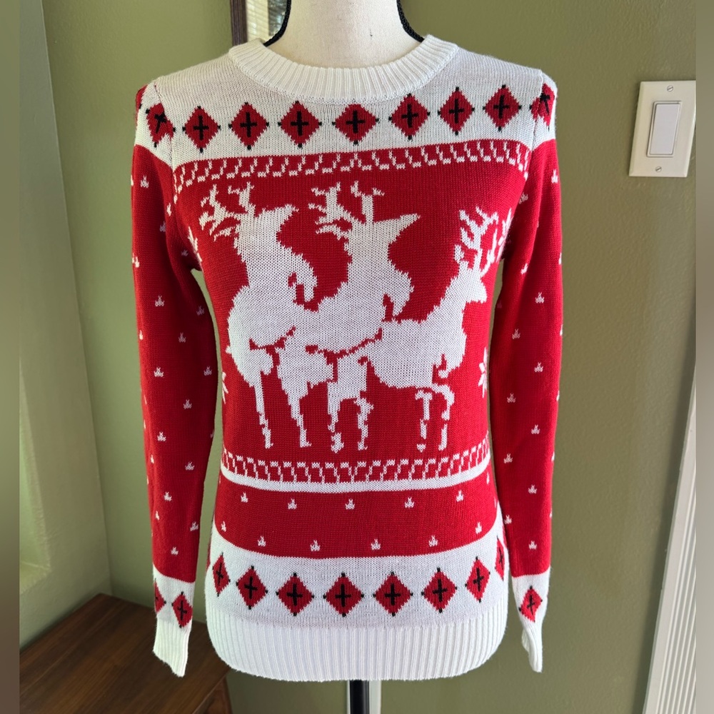 Tipsy Elves Naughty Reindeer Sweater